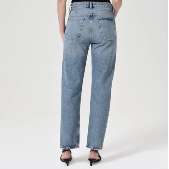 Agolde pinch 90s waist high straight jeans - Picture 2 of 10